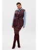 Жилет артикул: 1502.1 цвет портвейна роял от Anelli - вид 10