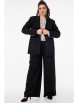 Брючный костюм артикул: 1217 черный кролик от Anelli - вид 1