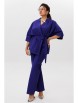 Брючный костюм артикул: 1597 пурпурно синий от Anelli - вид 7