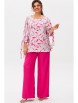 Брючный костюм артикул: 1536 маджента от Anelli - вид 10