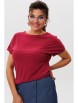 Майка,футболка артикул: 1599 спелая вишня от Anelli - вид 5