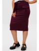 Юбка артикул: 1684 томный каберне от Anelli - вид 1