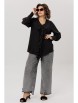 Блузка артикул: 1679 черная романтика от Anelli - вид 4