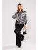 Блузка артикул: 1736 зебра уайт от Anelli - вид 2