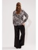 Блузка артикул: 1736 зебра беж от Anelli - вид 8