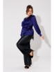 Блузка артикул: 1735 индиго лео от Anelli - вид 6