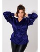 Блузка артикул: 1735 индиго лео от Anelli - вид 1