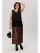 Юбка артикул: 1808 горький шоколад от Anelli - вид 7