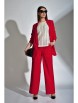 Брючный костюм артикул: 502 красный от Anelli - вид 4