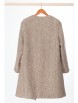 Пальто артикул: 336 бежевый от Anelli - вид 7