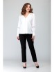Блузка артикул: 827 белый от Anelli - вид 4