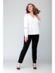 Блузка артикул: 827 белый от Anelli - вид 6