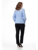 Блузка артикул: 827 голубой от Anelli - вид 5