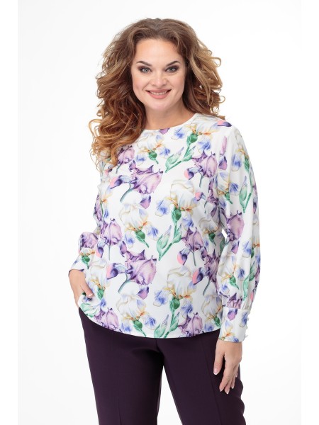 730 ирисы на белом