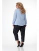 Блузка артикул: 408 голубой от Anelli - вид 7