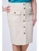 Юбка артикул: 818 молочный от Anelli - вид 1