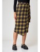 Юбка артикул: 1310 горчица клетка от Anelli - вид 4