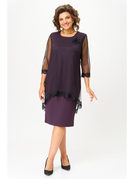 М-536 баклажан с черным