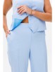 Брючный костюм артикул: М-173 голубой от Мублиз - вид 7