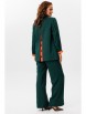 Брючный костюм артикул: М-190 изумруд от Мублиз - вид 12