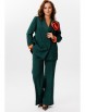 Брючный костюм артикул: М-190 изумруд от Мублиз - вид 8