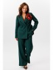 Брючный костюм артикул: М-190 изумруд от Мублиз - вид 11