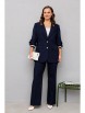 Брючный костюм артикул: М-242 синий от Мублиз - вид 5