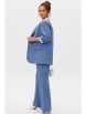 Брючный костюм артикул: М-262 голубой от Мублиз - вид 14