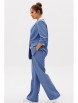 Брючный костюм артикул: М-262 голубой от Мублиз - вид 24