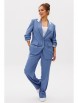 Брючный костюм артикул: М-262 голубой от Мублиз - вид 25