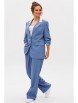 Брючный костюм артикул: М-262 голубой от Мублиз - вид 26