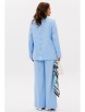 Брючный костюм артикул: М-190 голубой от Мублиз - вид 2