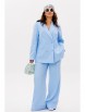 Брючный костюм артикул: М-190 голубой от Мублиз - вид 14