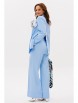 Брючный костюм артикул: М-190 голубой от Мублиз - вид 11