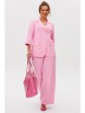Брючный костюм артикул: М-260 розовый от Мублиз - вид 13