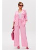 Брючный костюм артикул: М-260 розовый от Мублиз - вид 15