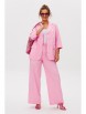 Брючный костюм артикул: М-260 розовый от Мублиз - вид 17