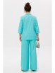 Брючный костюм артикул: М-260 голубой от Мублиз - вид 2