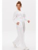 Брючный костюм артикул: М-264 белый от Мублиз - вид 13