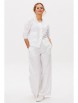 Брючный костюм артикул: М-264 белый от Мублиз - вид 14