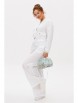 Брючный костюм артикул: М-264 белый от Мублиз - вид 19