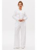 Брючный костюм артикул: М-264 белый от Мублиз - вид 8