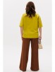 Брючный костюм артикул: М-251 горчица+бронза от Мублиз - вид 2