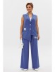 Брючный костюм артикул: 246 голубой от Мублиз - вид 12