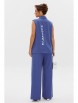 Брючный костюм артикул: 246 голубой от Мублиз - вид 8