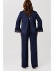 Брючный костюм артикул: М-226 синий от Мублиз - вид 10