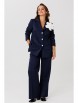 Брючный костюм артикул: М-256 синий от Мублиз - вид 13