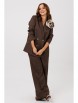 Брючный костюм артикул: М-190 коричневый от Мублиз - вид 22
