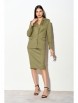 Юбочный костюм артикул: 1464 хаки от Foxy fox - вид 1