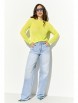 Кофта, джемпер артикул: 1807 лимонный от Foxy fox - вид 7